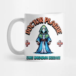 doctor plague pixel art Mug